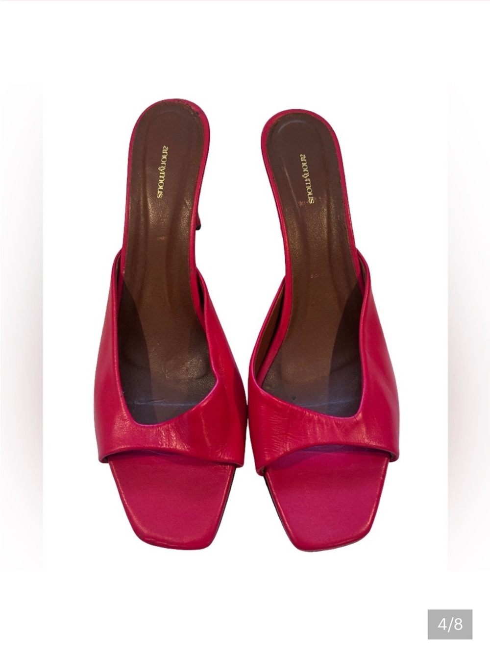 Anonymous Copenhagen Leather Heel 
Mules SIZE:EU 40 - Picture 4 of 6